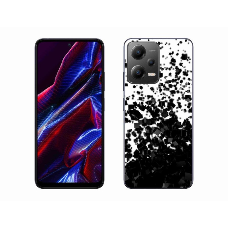 Gél borítás mmCase a Xiaomi Poco X5 5G számára - absztrakt minta 1