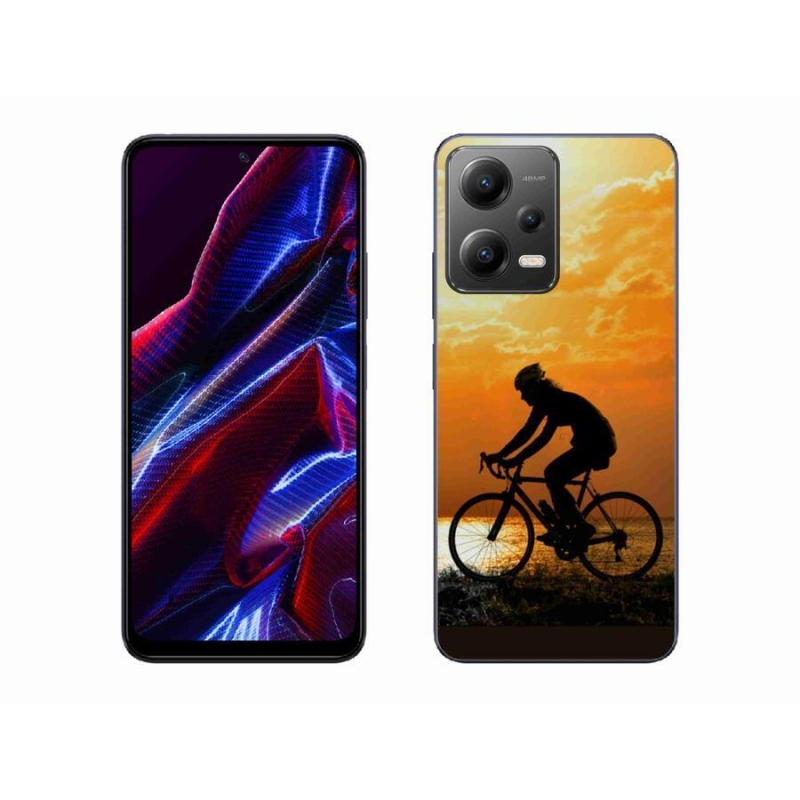 Gél borító mmCase a Xiaomi Poco X5 5G - kerékpározás