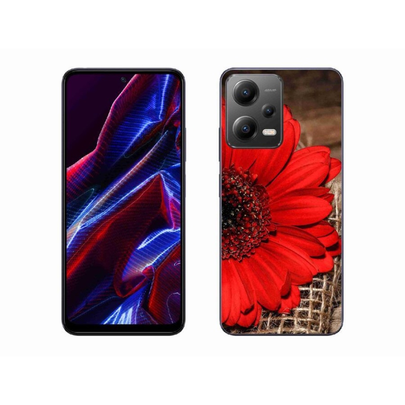 Gél borítás mmCase a Xiaomi Poco X5 5G-hez - gerbera