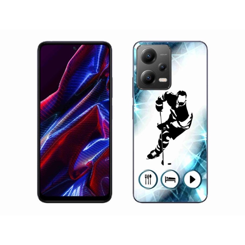 Gél borítás mmCase a Xiaomi Poco X5 5G számára - hoki 1