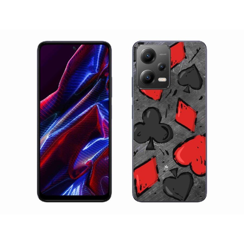 Gél borító mmCase a Xiaomi Poco X5 5G számára - kártya 1