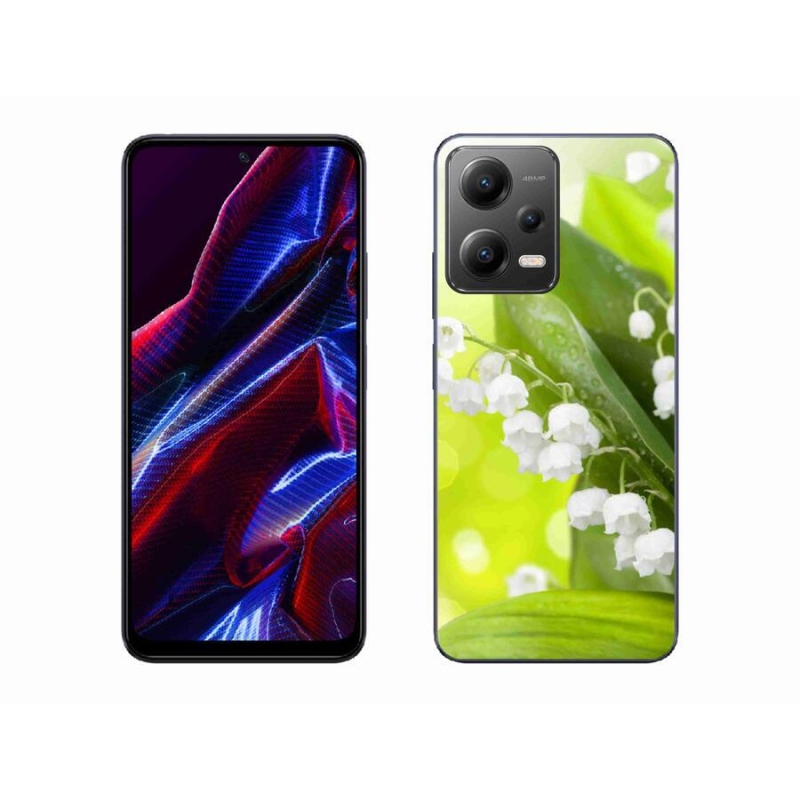 Gél borítás mmCase a Xiaomi Poco X5 5G-hez - lily of the valley