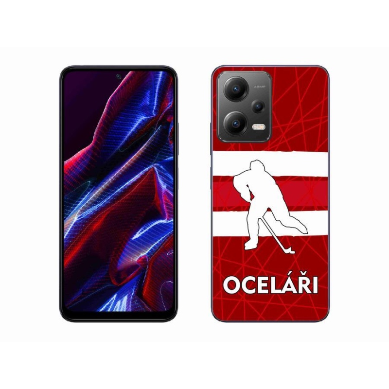 Gél borítás mmCase a Xiaomi Poco X5 5G számára - Acélszín