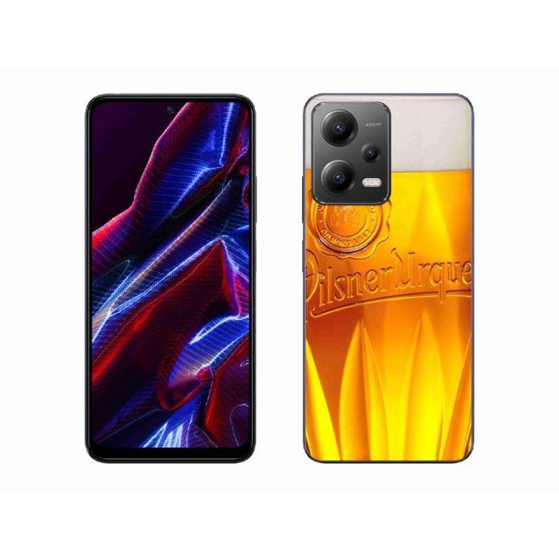 Gél borítás mmCase a Xiaomi Poco X5 5G számára - sör