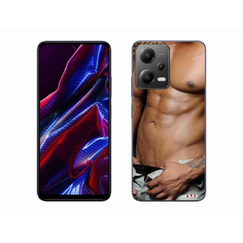 Gél borítás mmCase a Xiaomi Poco X5 5G számára - szexi férfi