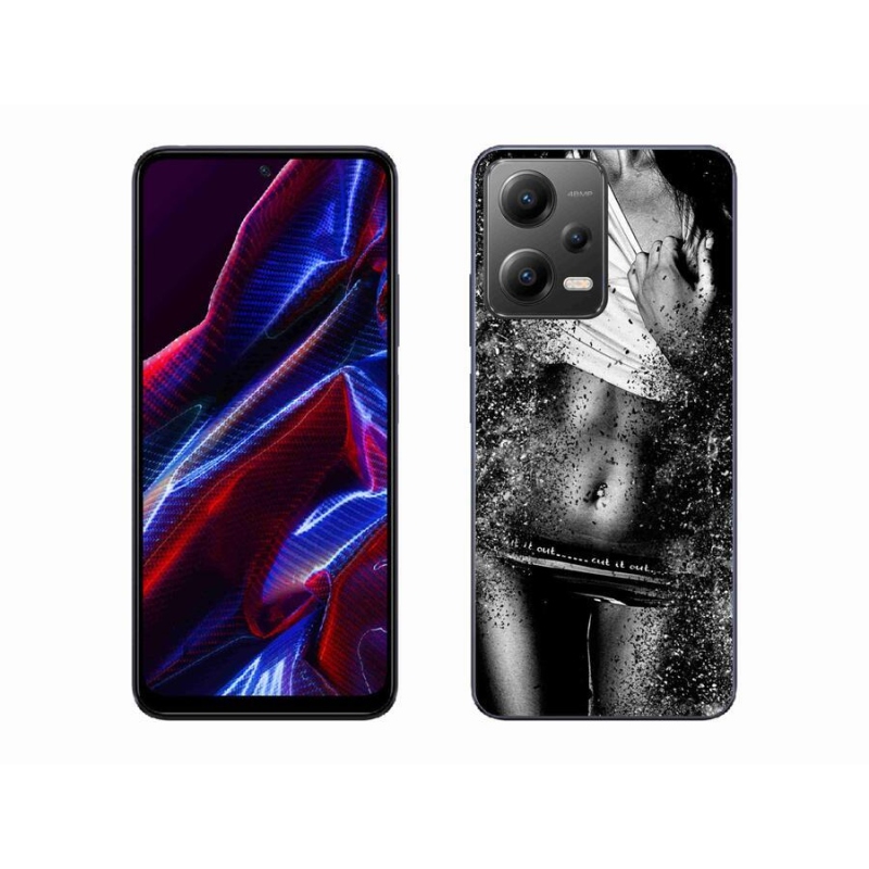 Gél borító mmCase a Xiaomi Poco X5 5G-hez - szexi nő 1