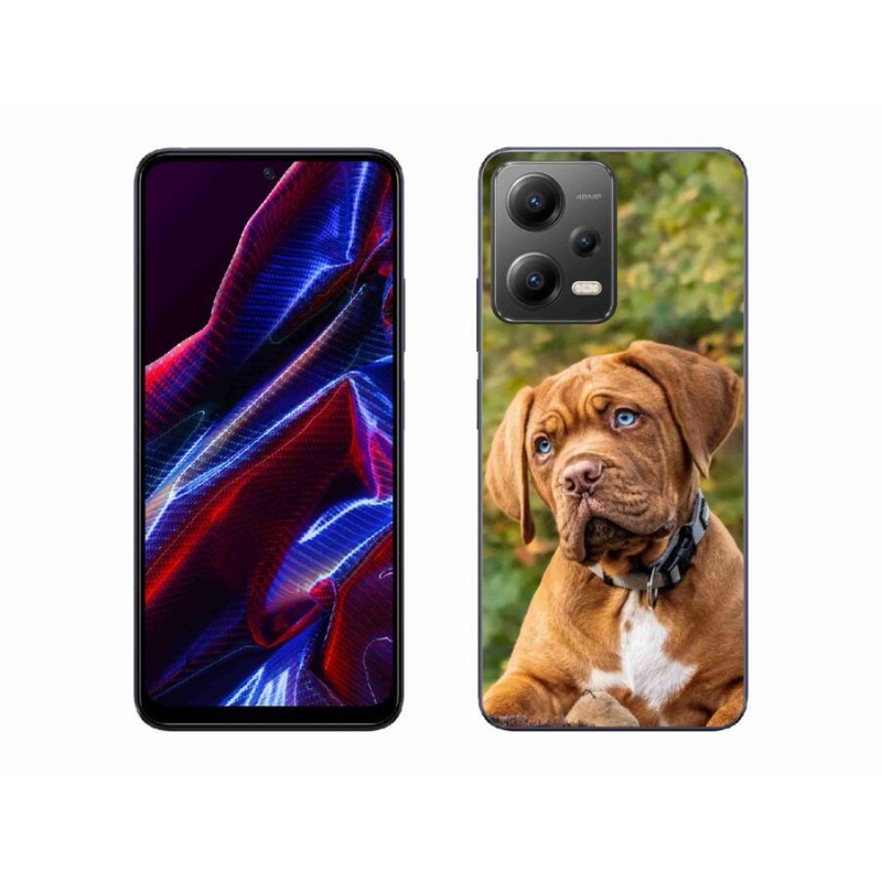 Gél borítás mmCase a Xiaomi Poco X5 5G számára - kölyökkutyakölyök