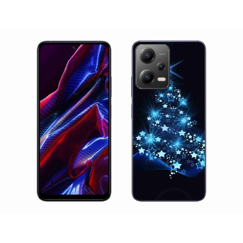 Gél borítás mmCase a Xiaomi Poco X5 5G számára - karácsonyfa