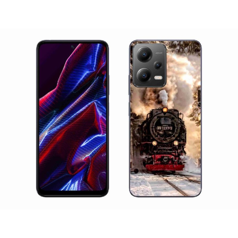 Gél borítás mmCase a Xiaomi Poco X5 5G számára - vonat
