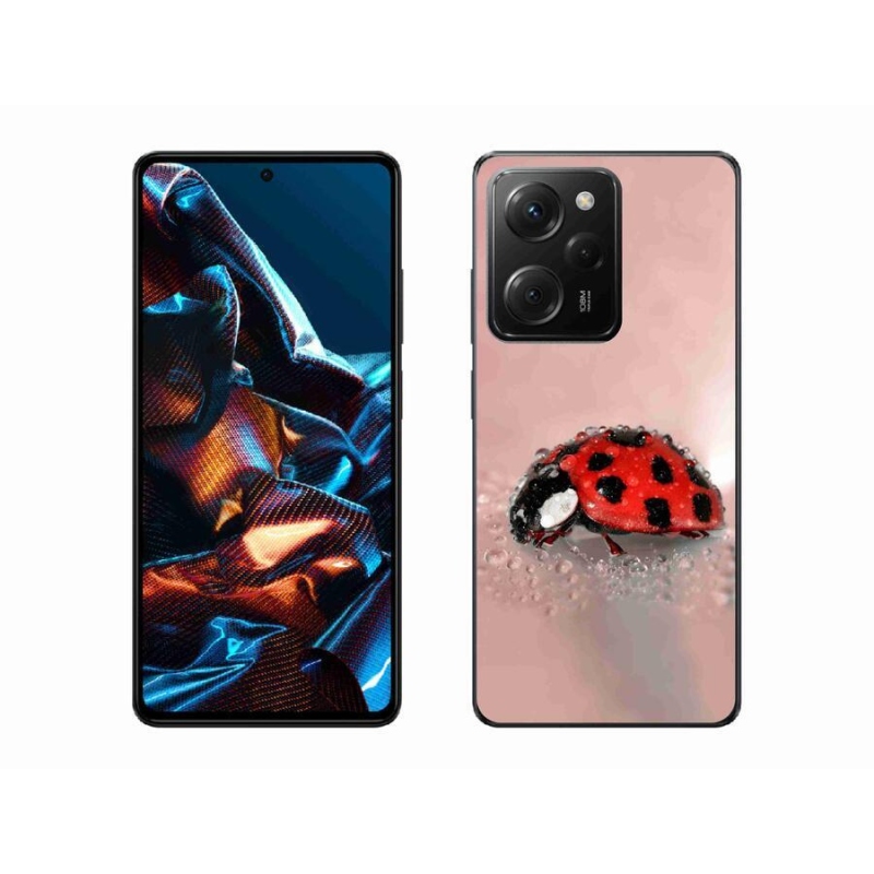 Gél borítás mmCase a Xiaomi Poco X5 Pro 5G számára - katicabogár