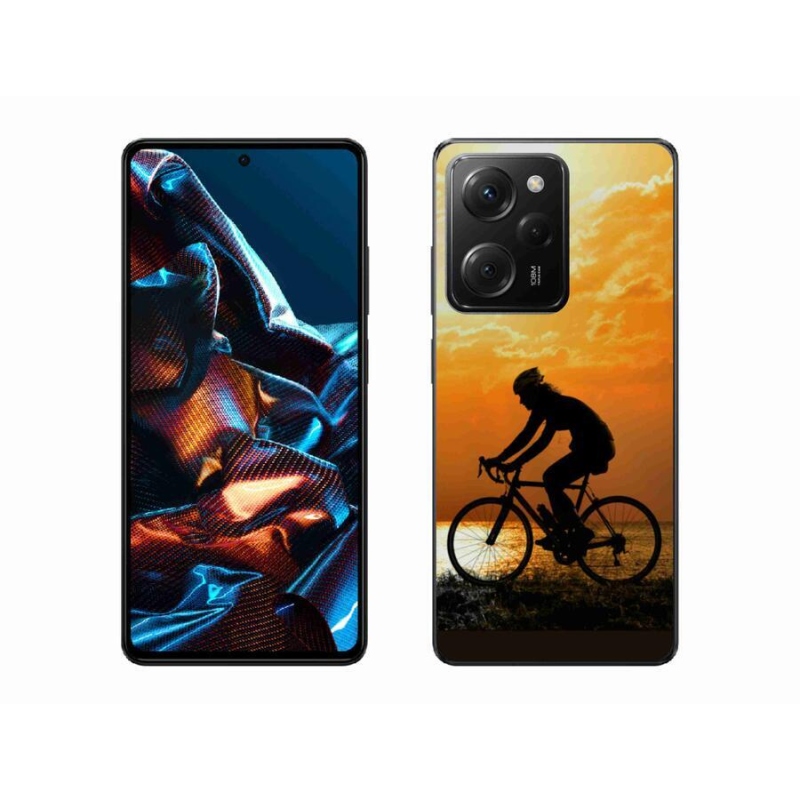 Gél borító mmCase a Xiaomi Poco X5 Pro 5G - kerékpározás