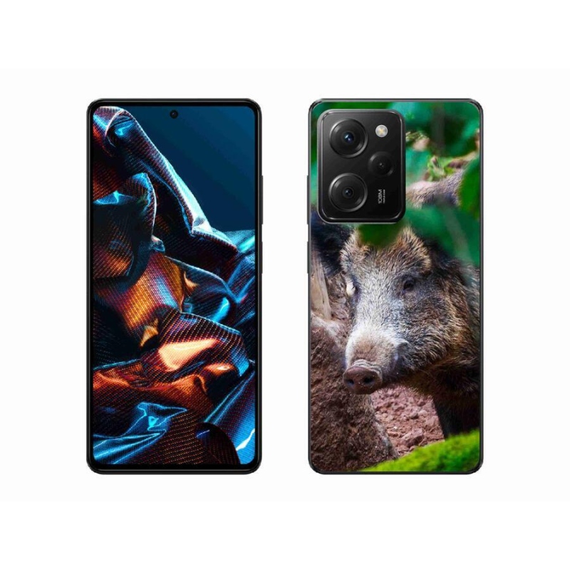 Gél borítás mmCase a Xiaomi Poco X5 Pro 5G számára - vaddisznó