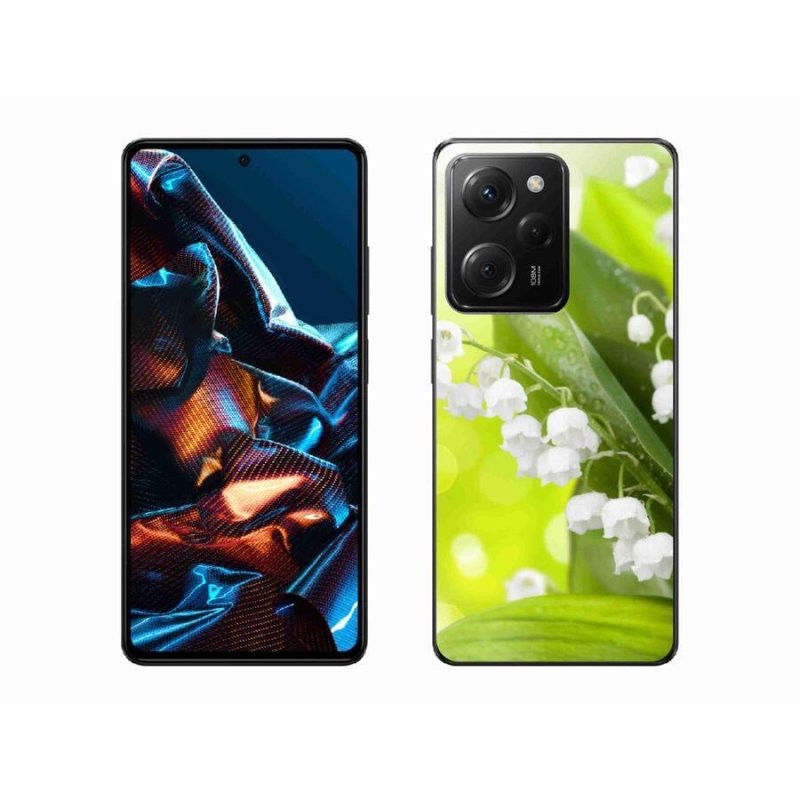 Gél borítás mmCase a Xiaomi Poco X5 Pro 5G számára - lily of the valley