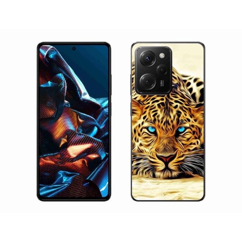 Gél borítás mmCase a Xiaomi Poco X5 Pro 5G számára - rajzfilm tigris