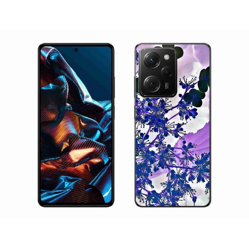 Gél borítás mmCase a Xiaomi Poco X5 Pro 5G-hez - hortenzia virág
