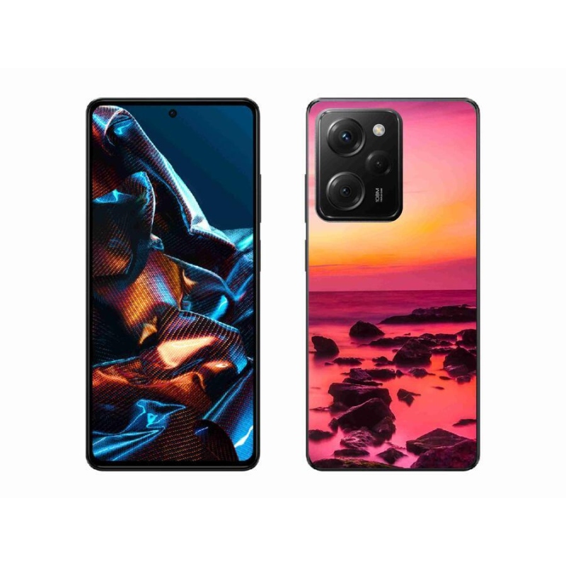 Gél borítás mmCase a Xiaomi Poco X5 Pro 5G számára - tenger és ragyogás