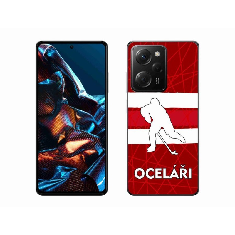 Gél borítás mmCase a Xiaomi Poco X5 Pro 5G számára - Acélszín