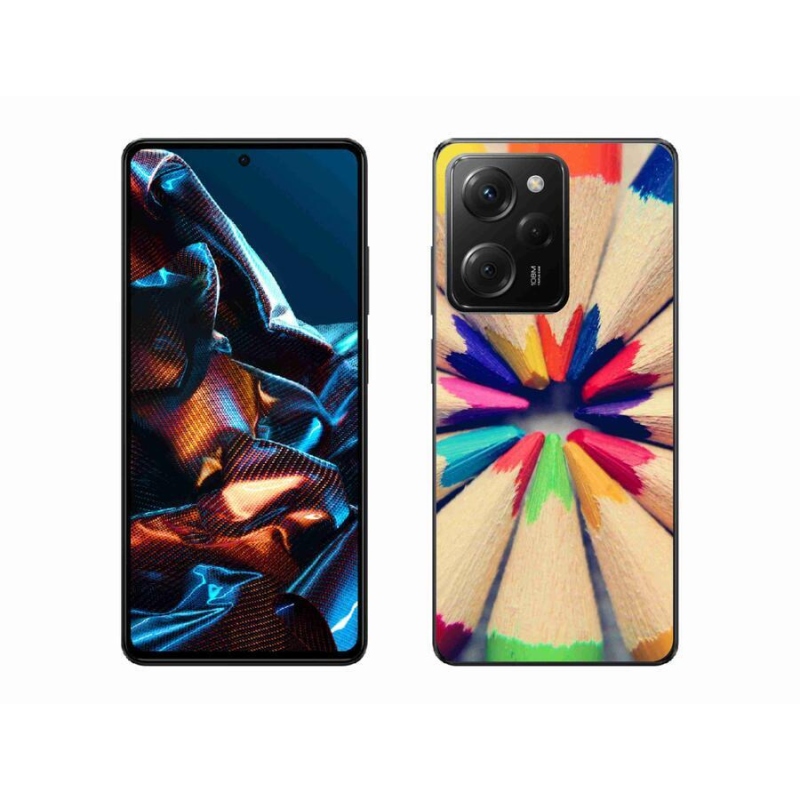 Gél borítás mmCase a Xiaomi Poco X5 Pro 5G számára - zsírkréták