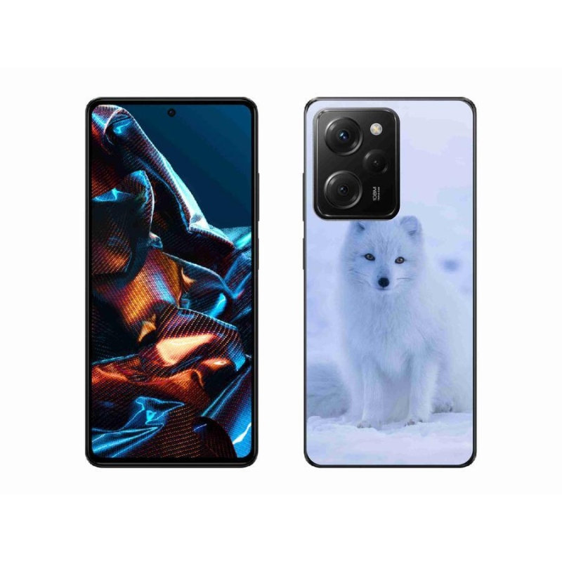 Gél borítás mmCase a Xiaomi Poco X5 Pro 5G-hez - polár róka