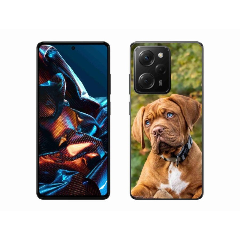Gél borítás mmCase a Xiaomi Poco X5 Pro 5G számára - kölyökkutyakék