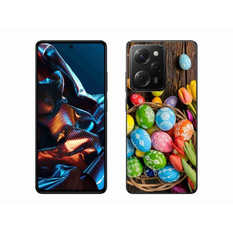 Gél borítás mmCase a Xiaomi Poco X5 Pro 5G számára - Húsvéti tojás