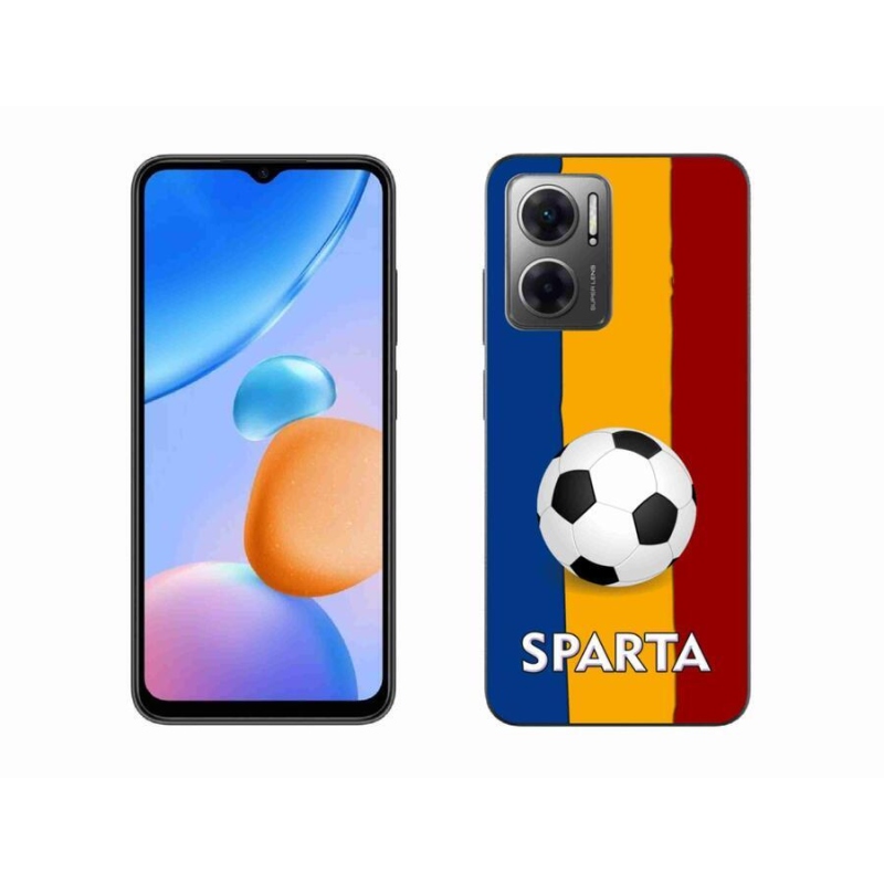 Gél borítás mmCase a Xiaomi Redmi 10 5G-hez - futball 1