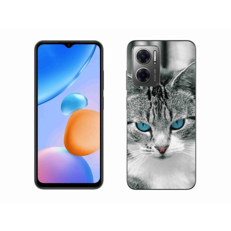 Gél borítás mmCase a Xiaomi Redmi 10 5G számára - cat view 1