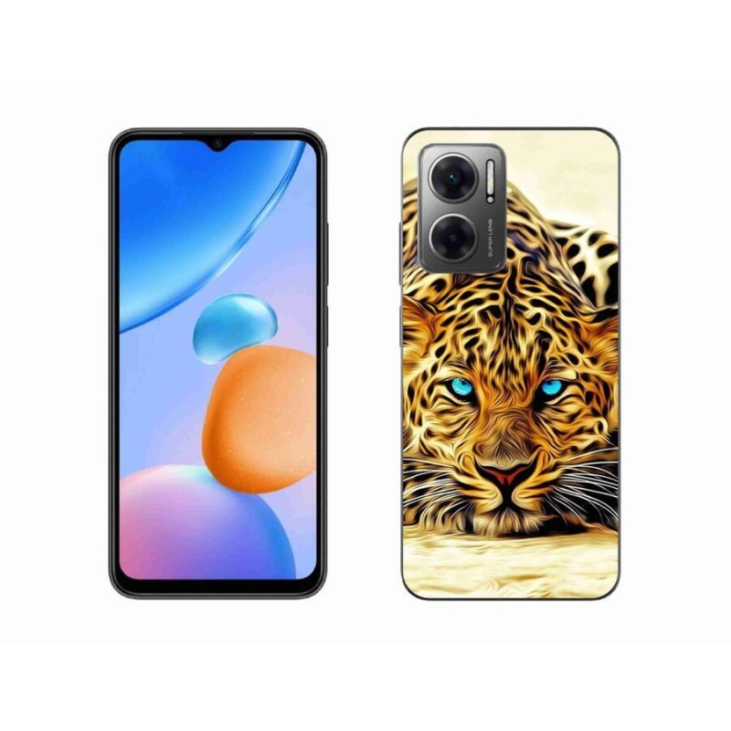 Gél borító mmCase a Xiaomi Redmi 10 5G számára - rajzfilm tigris