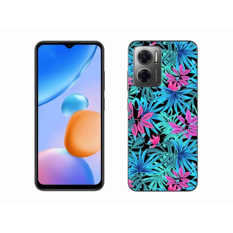 Gél borító mmCase a Xiaomi Redmi 10 5G-hez - virágok 3