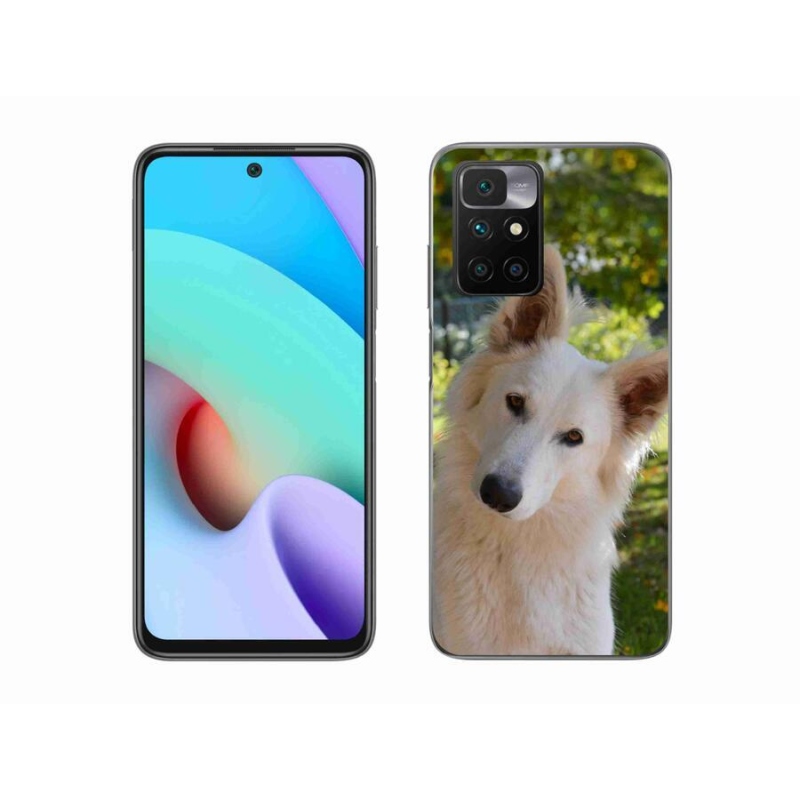 Gél védőhuzat mmCase a Xiaomi Redmi 10/Redmi 10 (2022) - fehér Swiss Shepherd 1