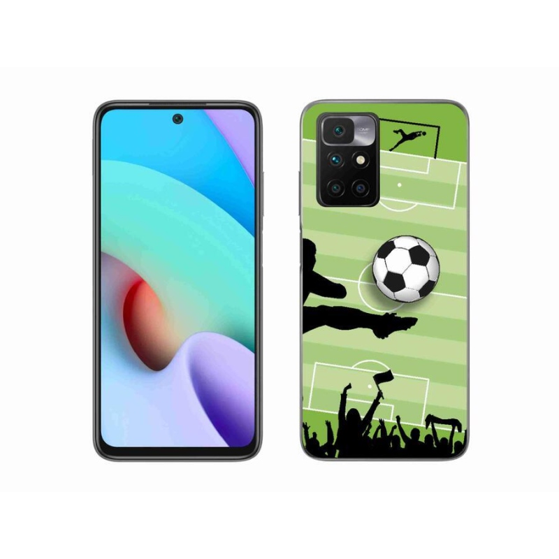 Zselés borítás mmCase a Xiaomi Redmi 10/Redmi 10 (2022) - futball 3