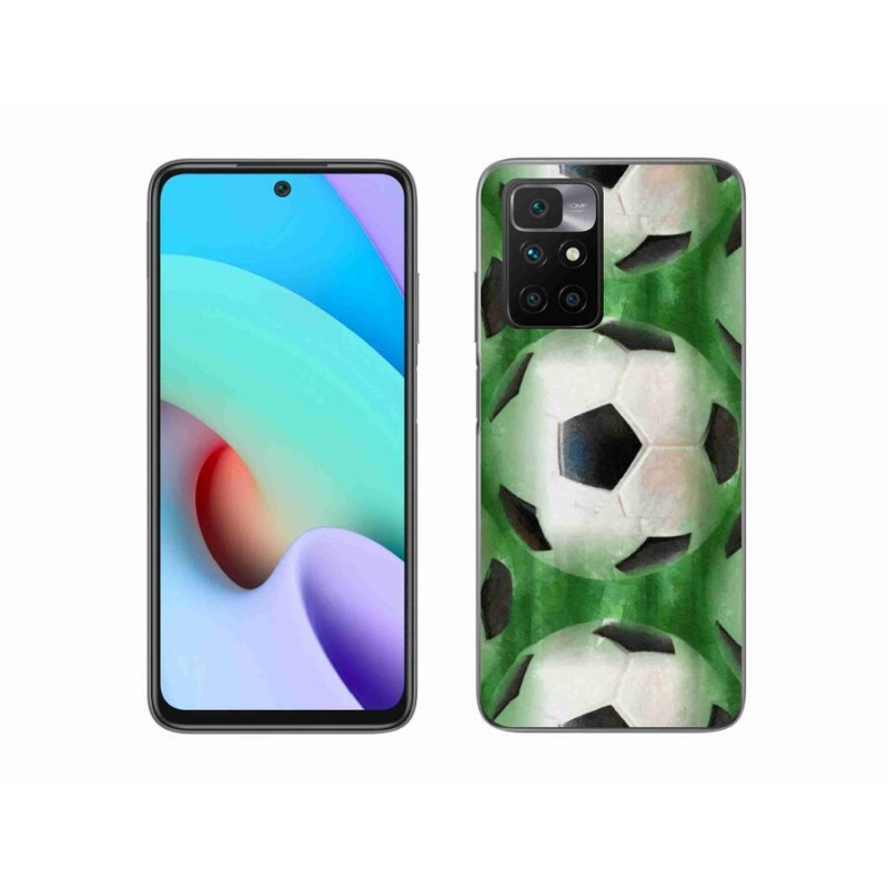 Gél borítás mmCase a Xiaomi Redmi 10/Redmi 10 (2022) - focilabda