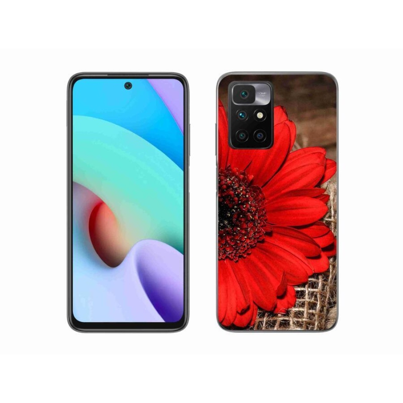 Gél borítás mmCase a Xiaomi Redmi 10/Redmi 10 (2022) - gerbera