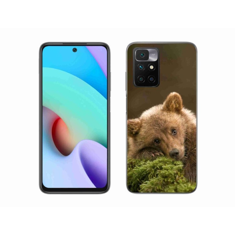 Zselés borítás mmCase a Xiaomi Redmi 10/Redmi 10 (2022) - medve