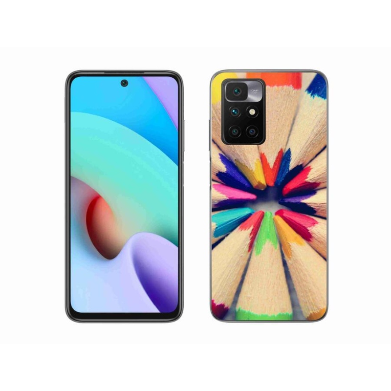 Zselés borítás mmCase a Xiaomi Redmi 10/Redmi 10 (2022) - zsírkrétákhoz