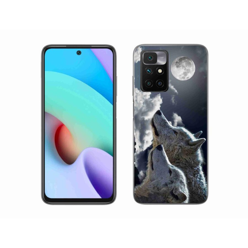 Zselés borítás mmCase a Xiaomi Redmi 10/Redmi 10 (2022) - farkasok