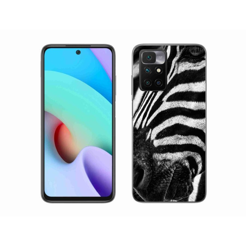 Zselés borítás mmCase a Xiaomi Redmi 10/Redmi 10 (2022) - zebra