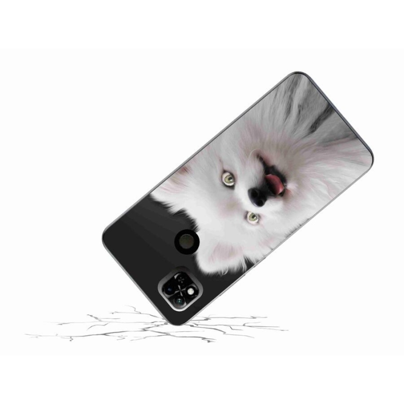 Gél borítás mmCase a Xiaomi Redmi 10A számára - fehér tipp