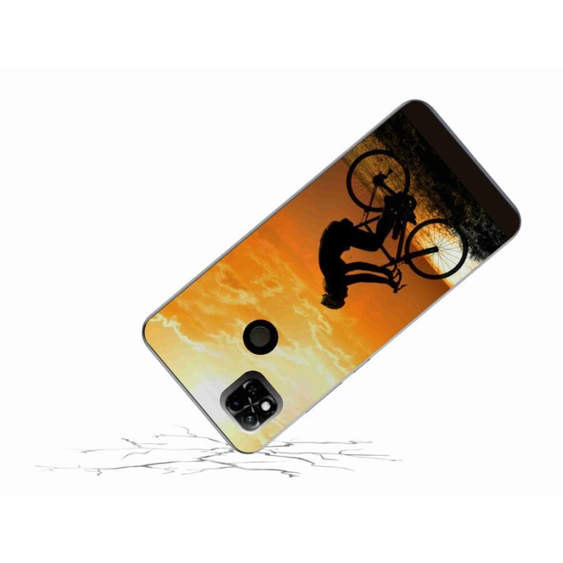 Gél borító mmCase a Xiaomi Redmi 10A - kerékpározás