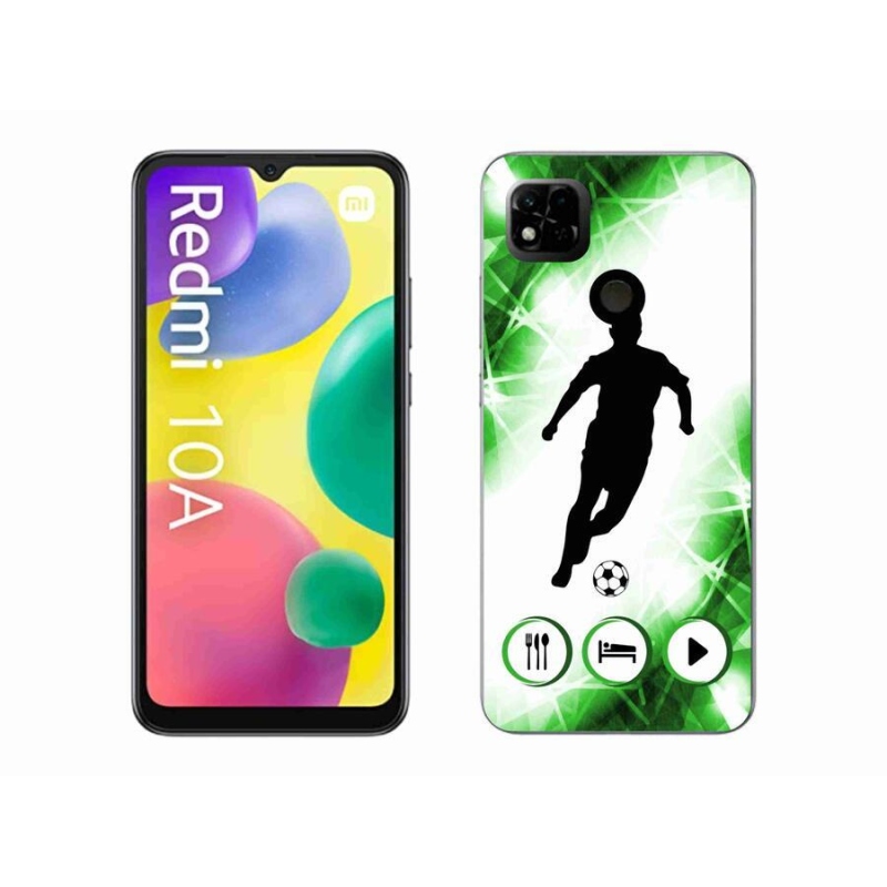 Gél borítás mmCase a Xiaomi Redmi 10A számára - focista
