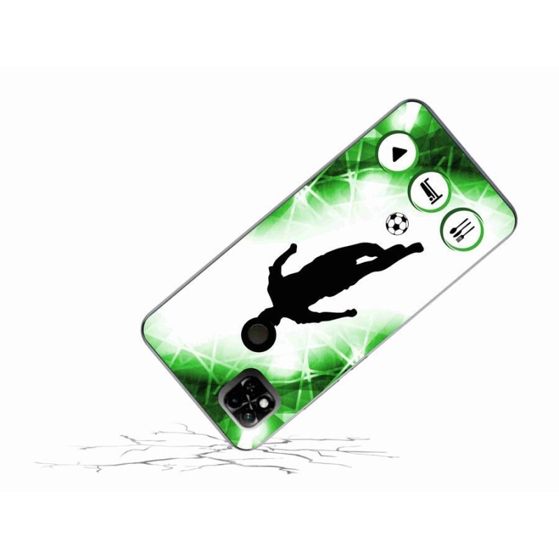 Gél borítás mmCase a Xiaomi Redmi 10A számára - focista