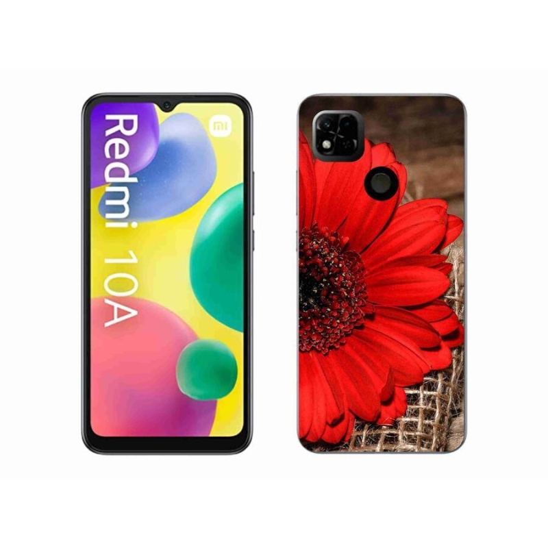 Gél borítás mmCase a Xiaomi Redmi 10A számára - gerbera