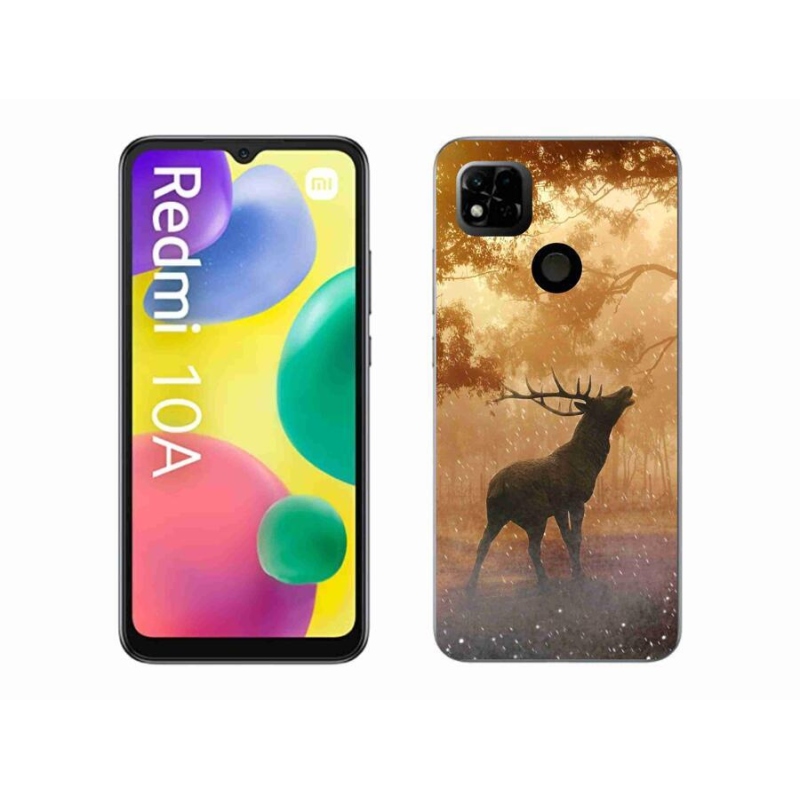 Gél borítás mmCase a Xiaomi Redmi 10A számára - szarvas a vadászaton