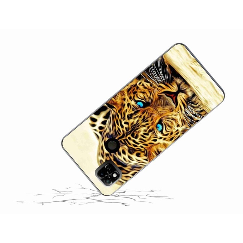 Gél borítás mmCase a Xiaomi Redmi 10A számára - rajzfilm tigris