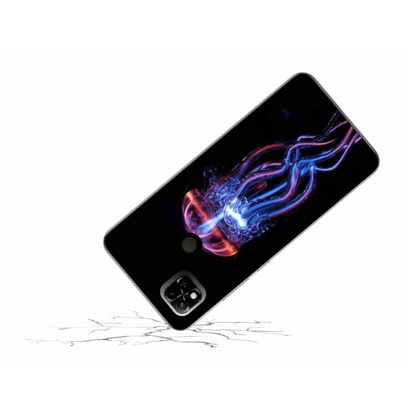 Gél borítás mmCase a Xiaomi Redmi 10A számára - medúza