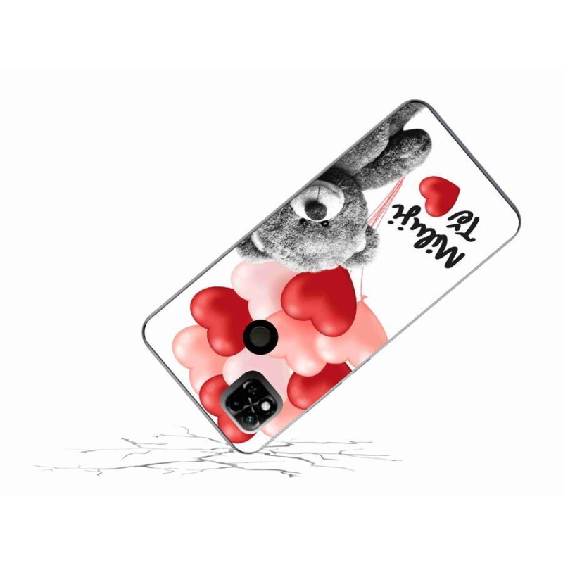 Gél borítás mmCase a Xiaomi Redmi 10A számára - Szeretlek