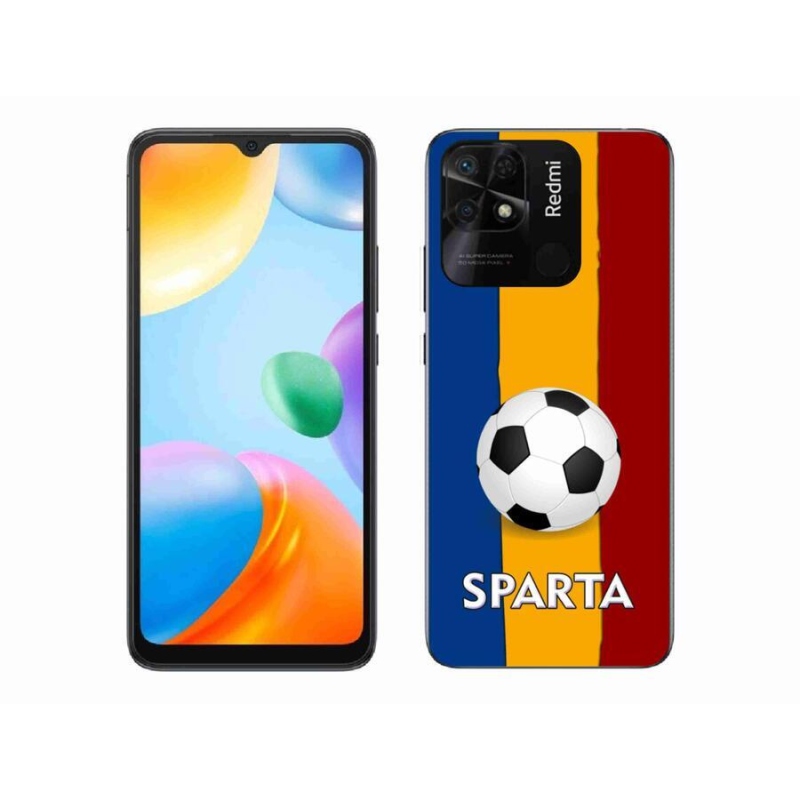 Gél borító mmCase a Xiaomi Redmi 10C-hez - futball 1
