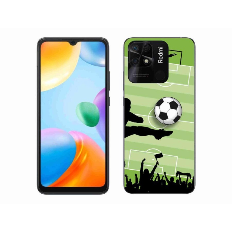 Gél borítás mmCase a Xiaomi Redmi 10C-hez - futballpálya 3