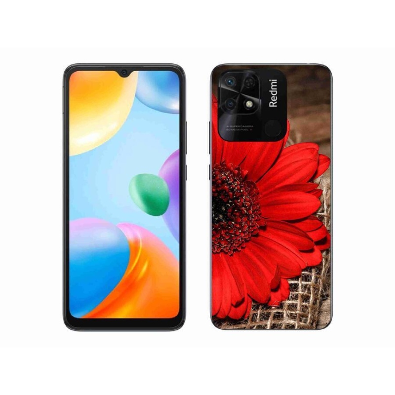 Gél borítás mmCase a Xiaomi Redmi 10C-hez - gerbera