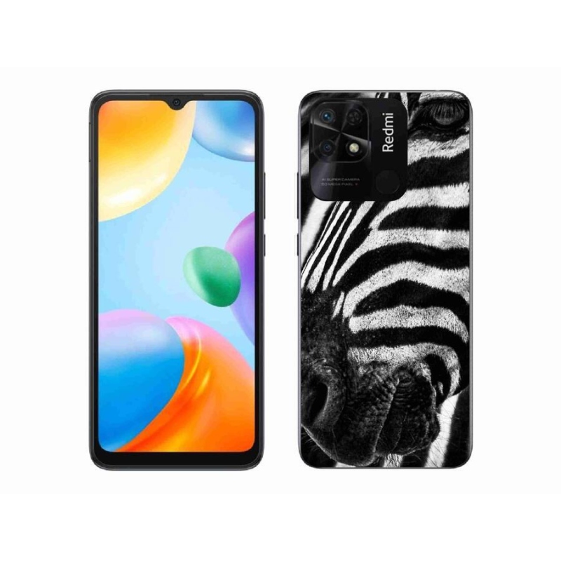 Gél borítás mmCase a Xiaomi Redmi 10C-hez - zebra